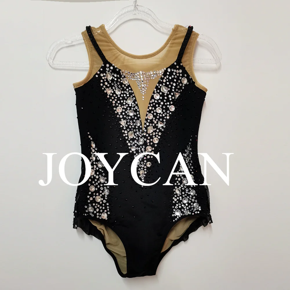 JoyCan Rhthmic Gymnastics Leotards Girls Women Spandex Elegant Dance Wear for Competition