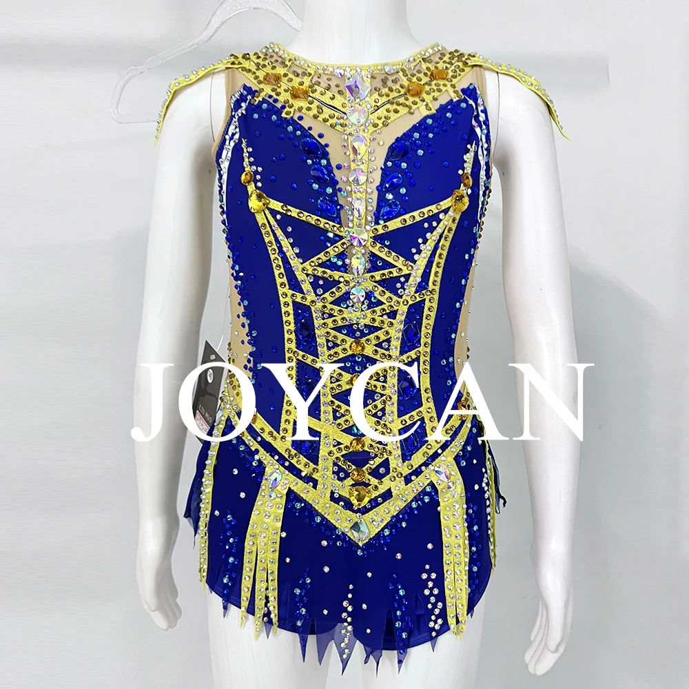 JoyCan Rhthmic Gymnastics Leotards Girls Women Spandex Elegant Dance Wear for Competition