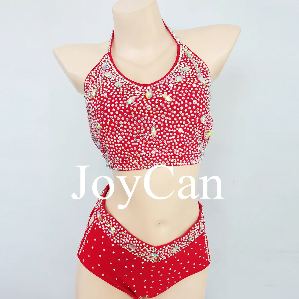 JoyCan Lyrical Dance Dress Jazz Dance Costume Pole Dancing Clothes Girl Performance Training