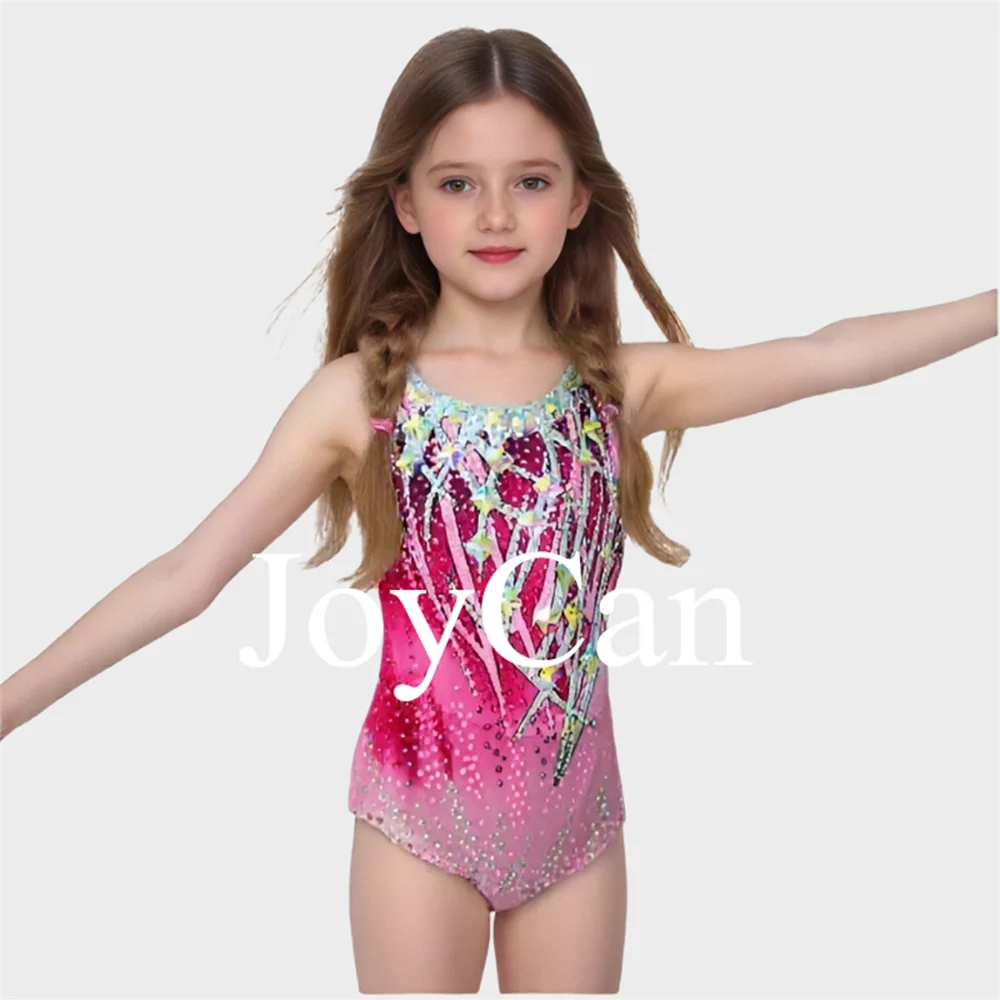 JoyCan Artistic Gymnastics Leotard Competition Art Examination Training Professional Performance Customization Purple