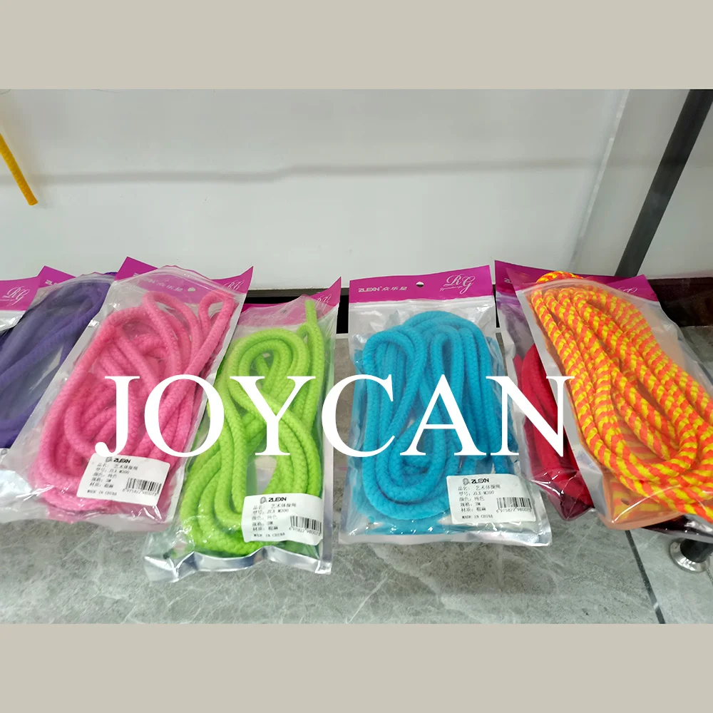 Jump Rhythmic Gymnastics Rope Cotton Portable Colored Convenient Training for