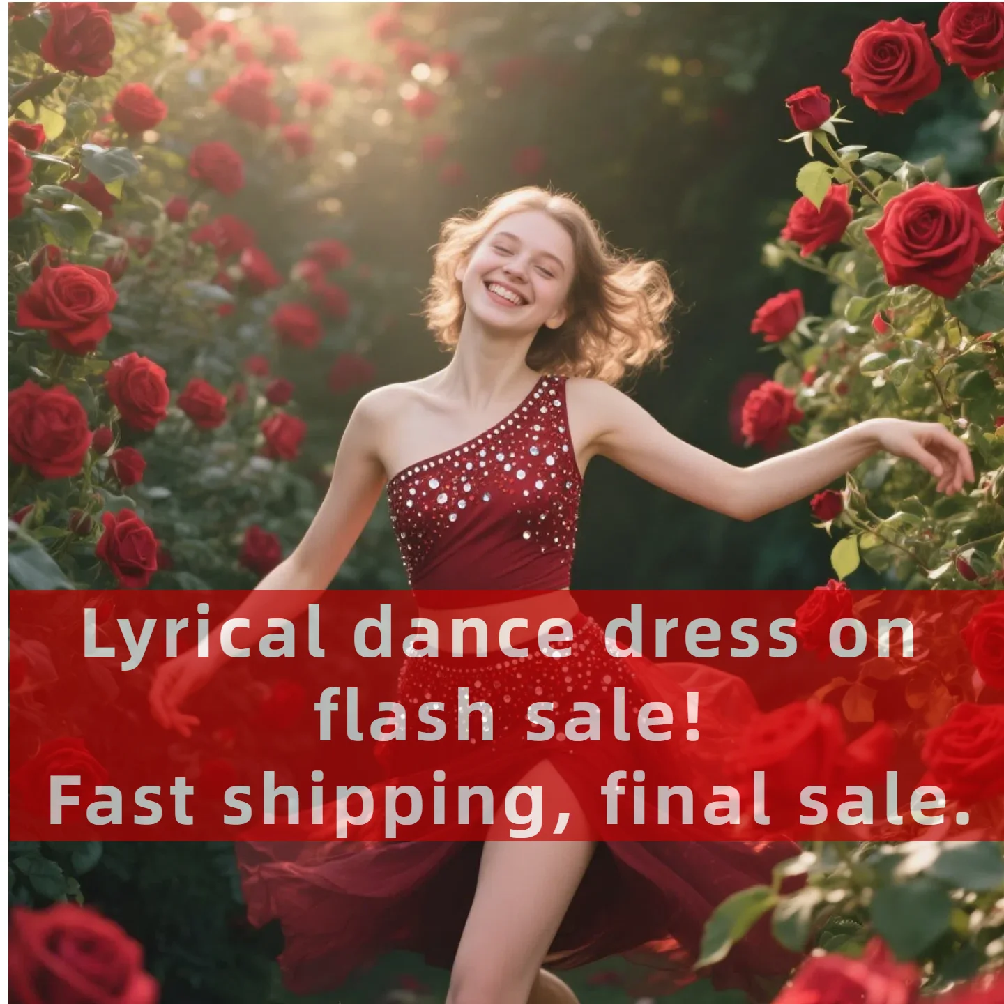 JoyCan Lyrical Dance Dress in Stock Jazz Dance Costume Pole Dancing Clothes Girl Performance Training
