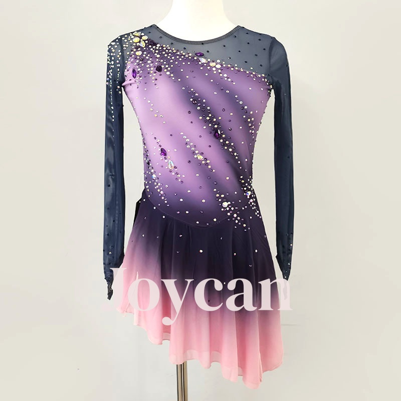 JoyCan Figure Skating Dress Girl's Diamond Elegant