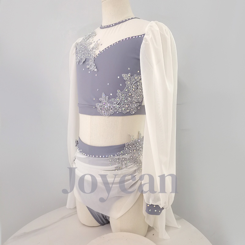 JoyCan Lycial Dance Dress Girl’s Diamond Elegant JLY110