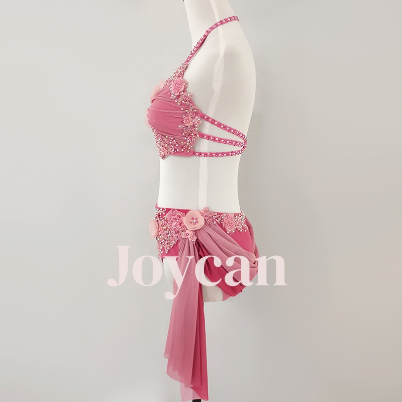 JoyCan Lycial Dance Dress Girl’s Diamond Elegant JLY108