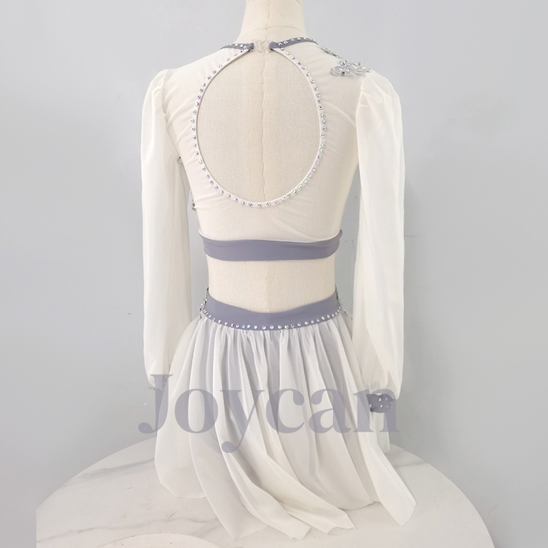 JoyCan Lycial Dance Dress Girl’s Diamond Elegant JLY110