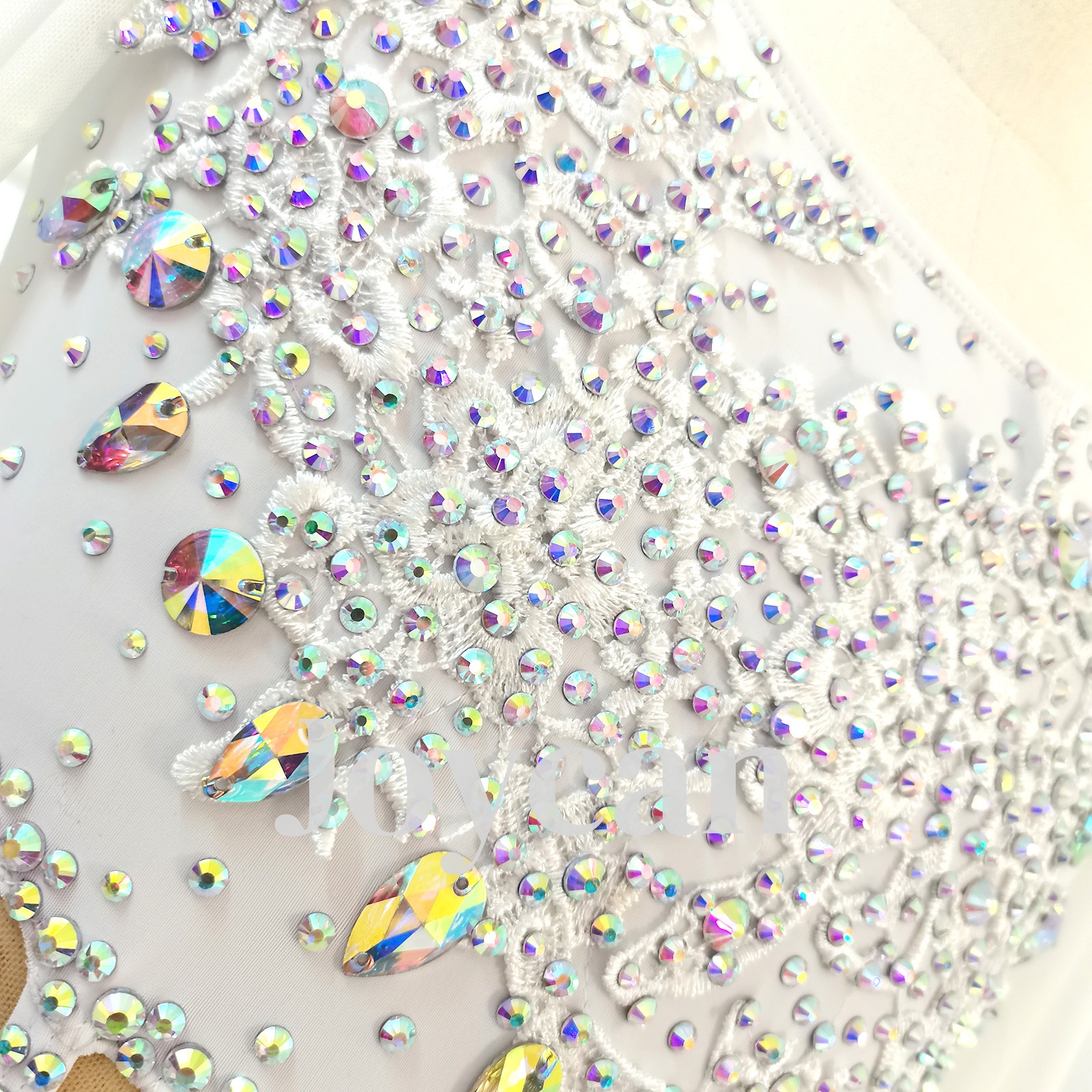 JoyCan Lycial Dance Dress Girl’s Diamond Elegant JLY111