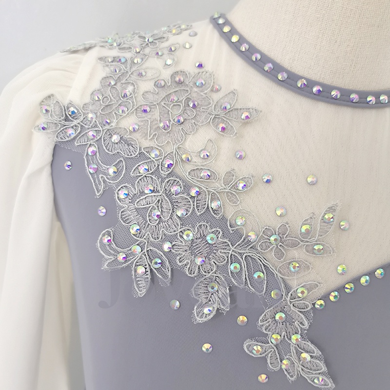 JoyCan Lycial Dance Dress Girl’s Diamond Elegant JLY110