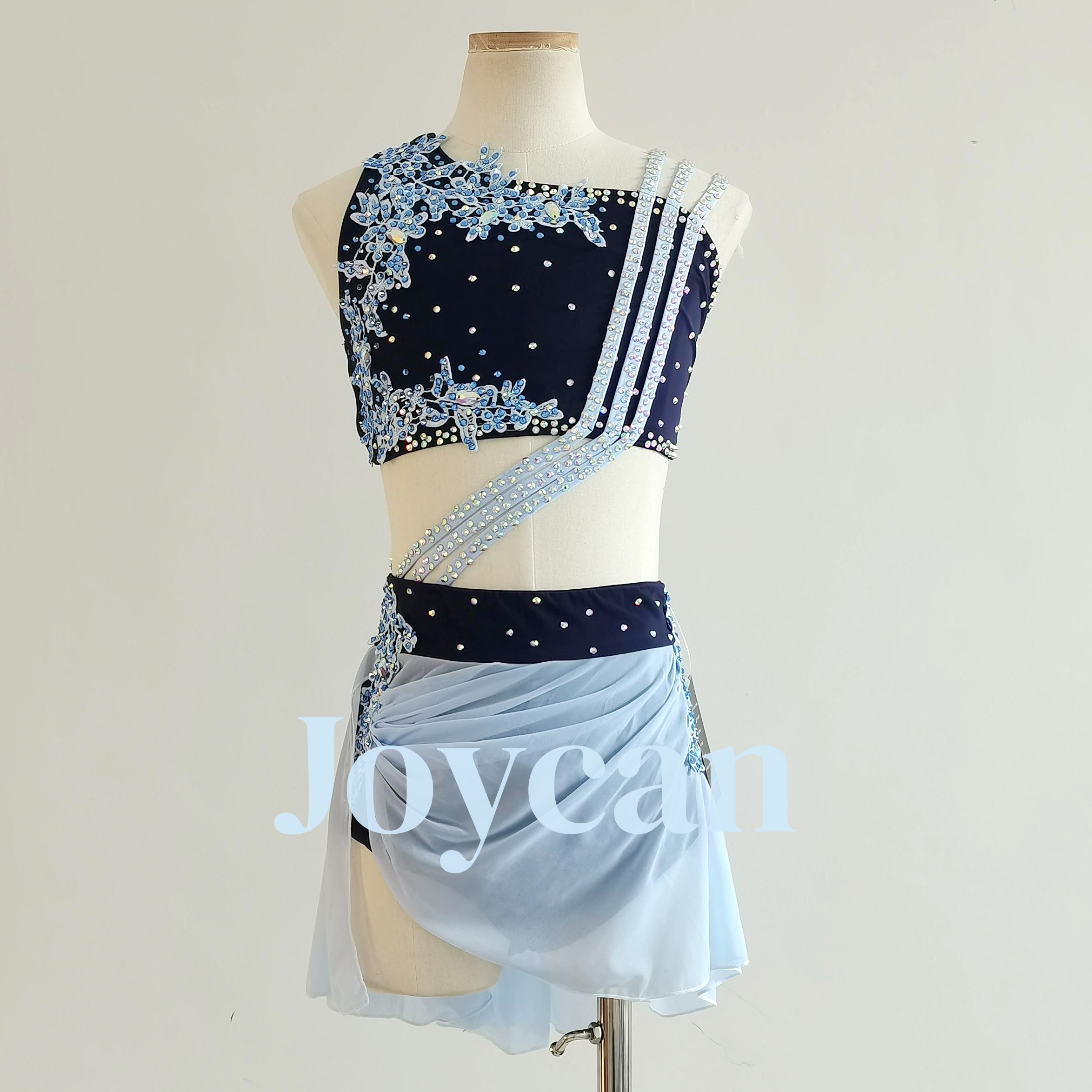 JoyCan Lycial Dance Dress Girl's Diamond Elegant JLY112