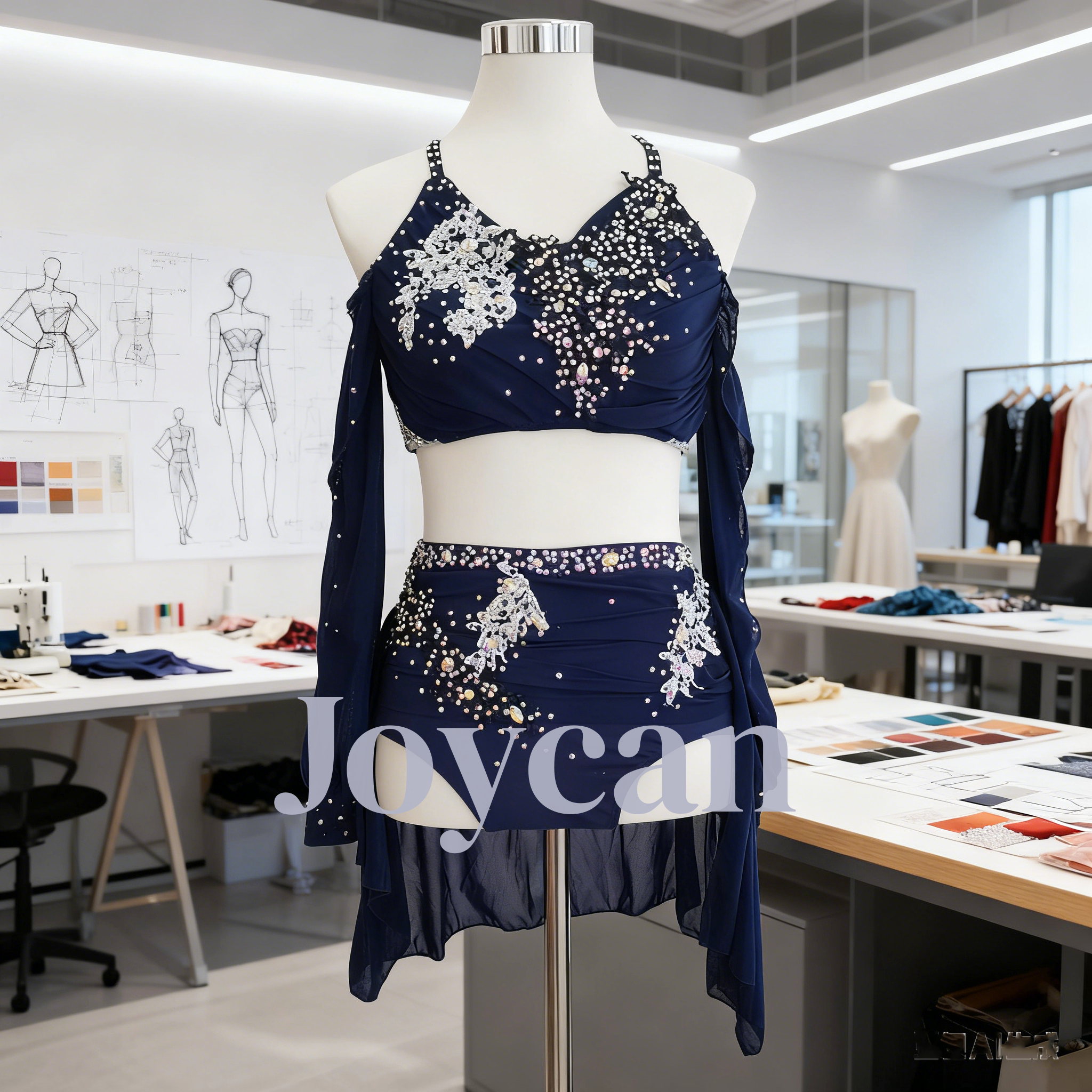 Navy & Gems: The Poetry of Lyrical Dancewear